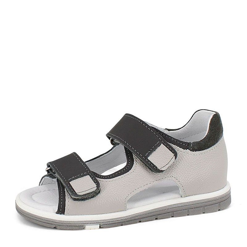 Туфли летние открытые, артикул 2328, цвет серый купить в интернет-магазине Shoeslel с доставкой по России