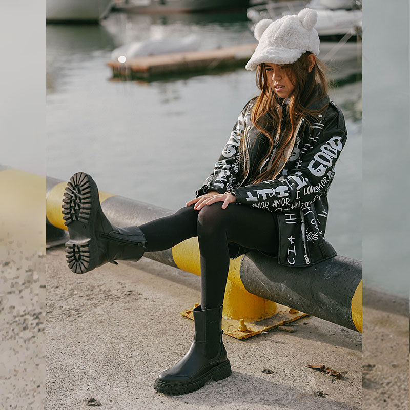 Полусапоги, артикул 2332, цвет черный купить в интернет-магазине Shoeslel с доставкой по России