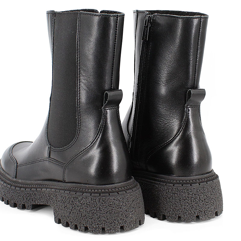 Полусапоги, артикул 2332, цвет черный купить в интернет-магазине Shoeslel с доставкой по России