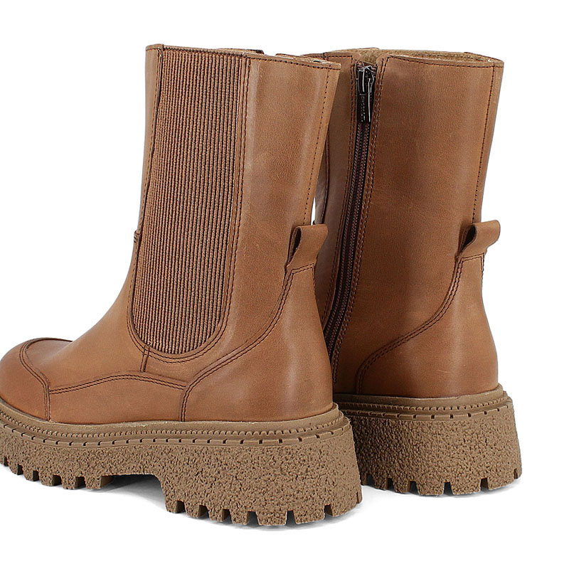 Полусапоги, артикул 2332, цвет коричневый купить в интернет-магазине Shoeslel с доставкой по России