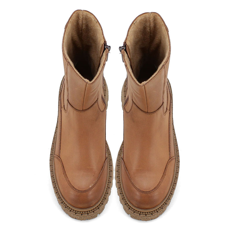 Полусапоги, артикул 2332, цвет коричневый купить в интернет-магазине Shoeslel с доставкой по России