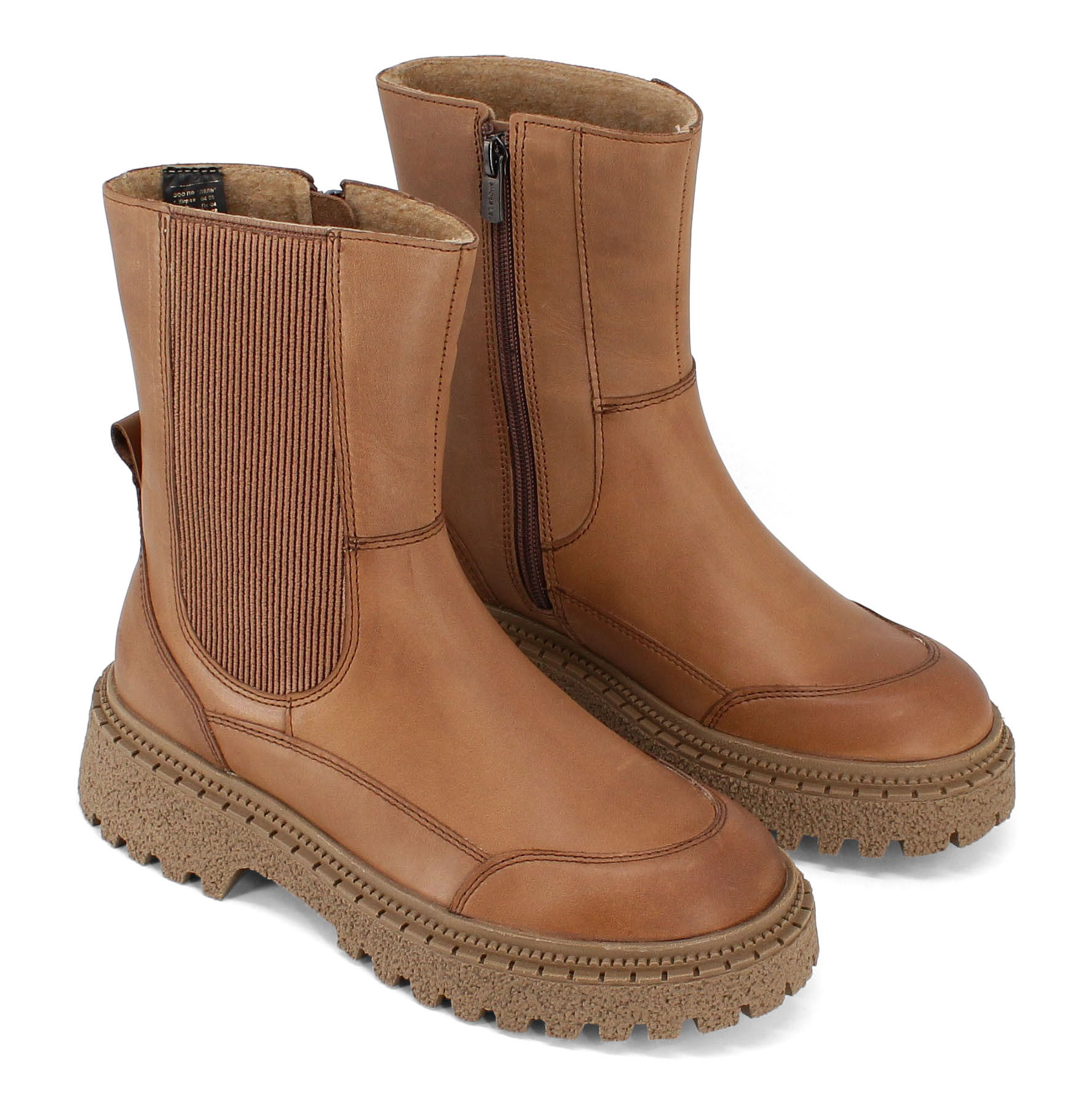 Полусапоги, артикул 2332, цвет коричневый купить в интернет-магазине Shoeslel с доставкой по России