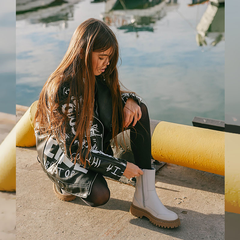 Полусапоги, артикул 2332, цвет серый купить в интернет-магазине Shoeslel с доставкой по России