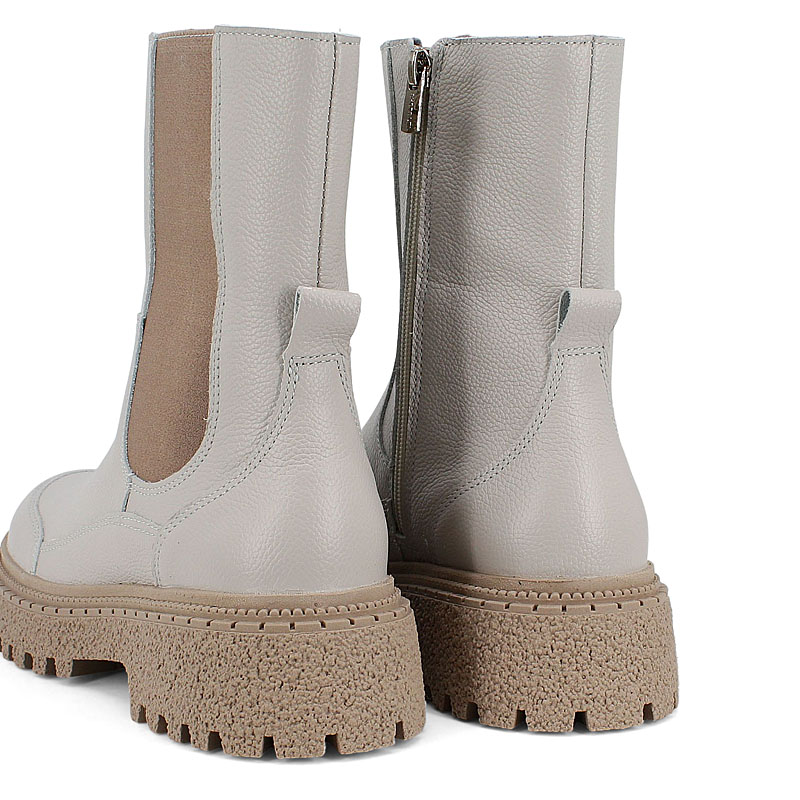 Полусапоги, артикул 2332, цвет серый купить в интернет-магазине Shoeslel с доставкой по России