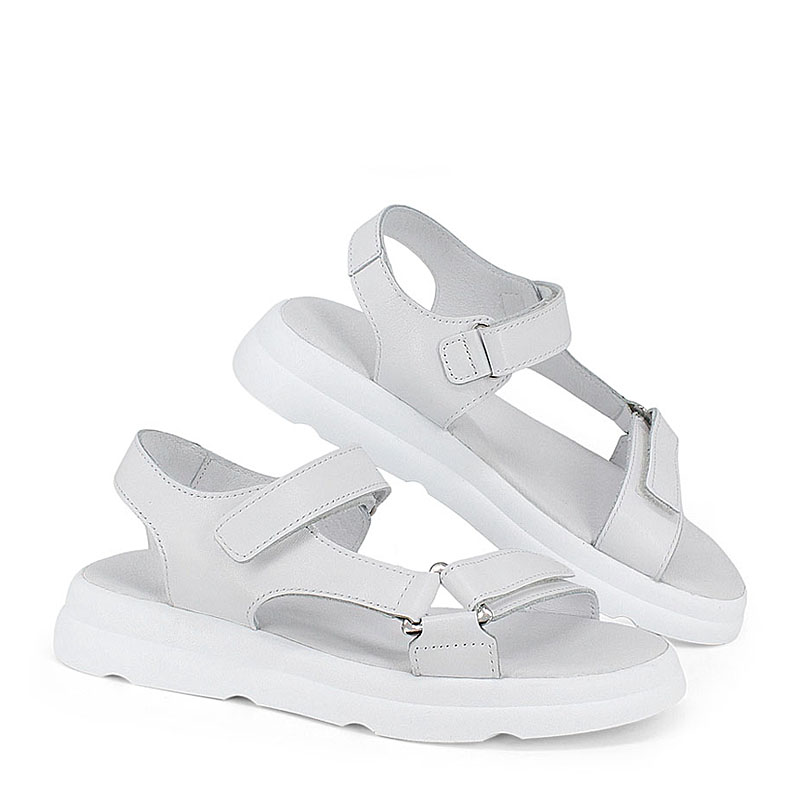 Туфли летние открытые, артикул 2337, цвет белый купить в интернет-магазине Shoeslel с доставкой по России