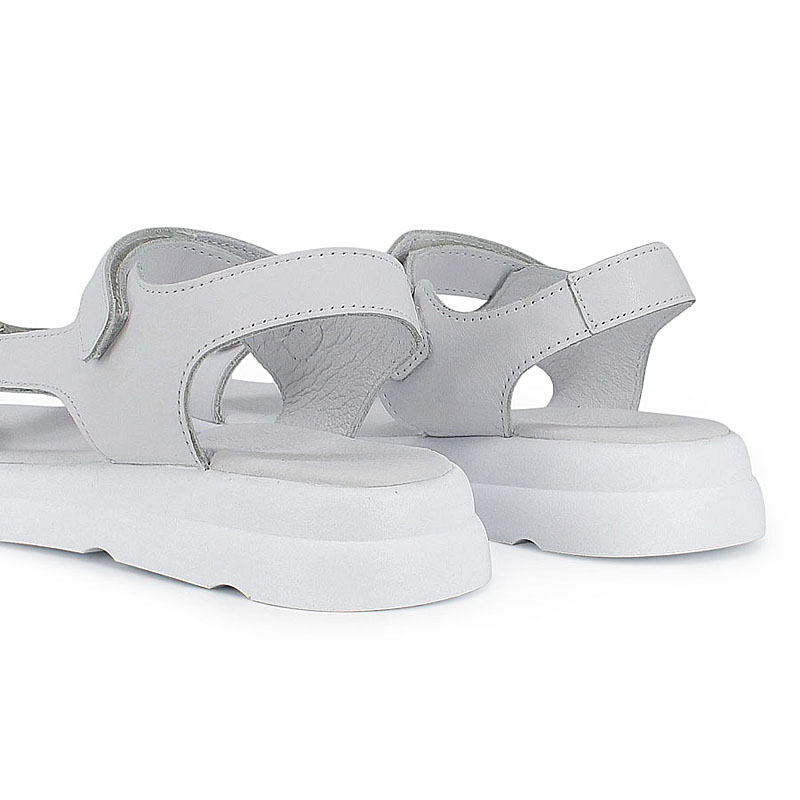 Туфли летние открытые, артикул 2337, цвет белый купить в интернет-магазине Shoeslel с доставкой по России