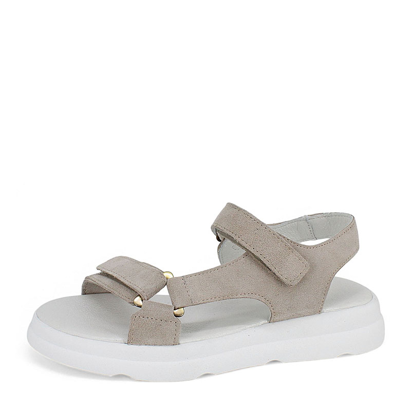 Туфли летние открытые, артикул 2337, цвет св.бежевый купить в интернет-магазине Shoeslel с доставкой по России