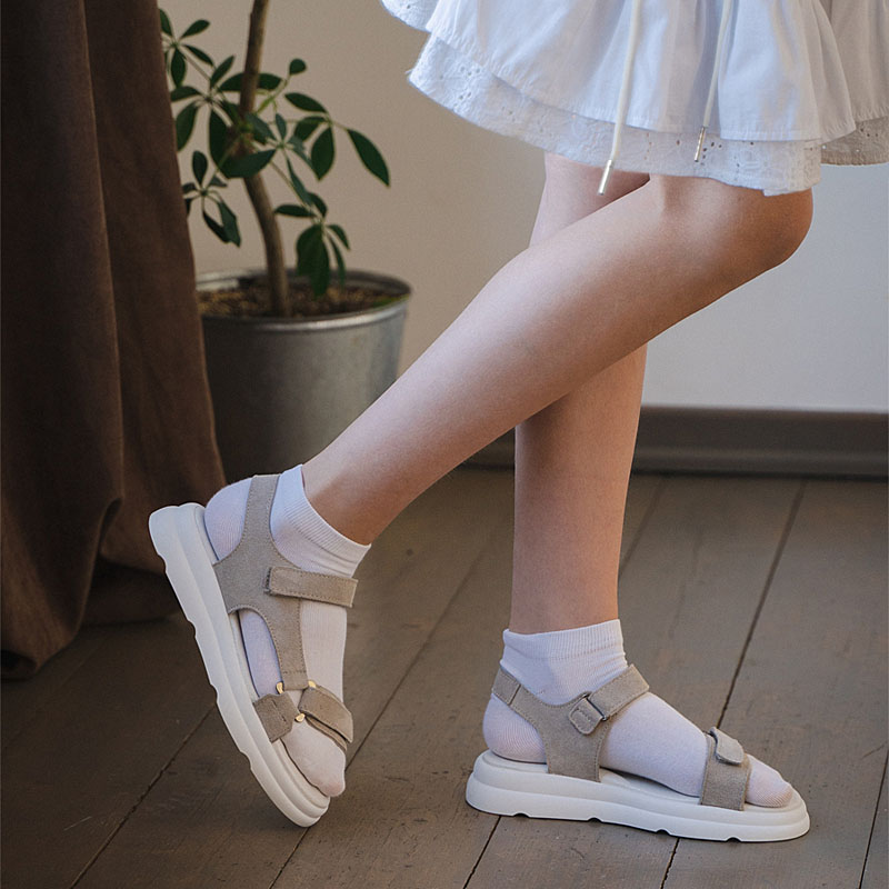 Туфли летние открытые, артикул 2337, цвет св.бежевый купить в интернет-магазине Shoeslel с доставкой по России