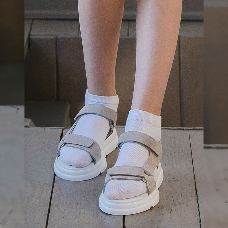 Туфли летние открытые, артикул 2337, цвет св.бежевый купить в интернет-магазине Shoeslel с доставкой по России