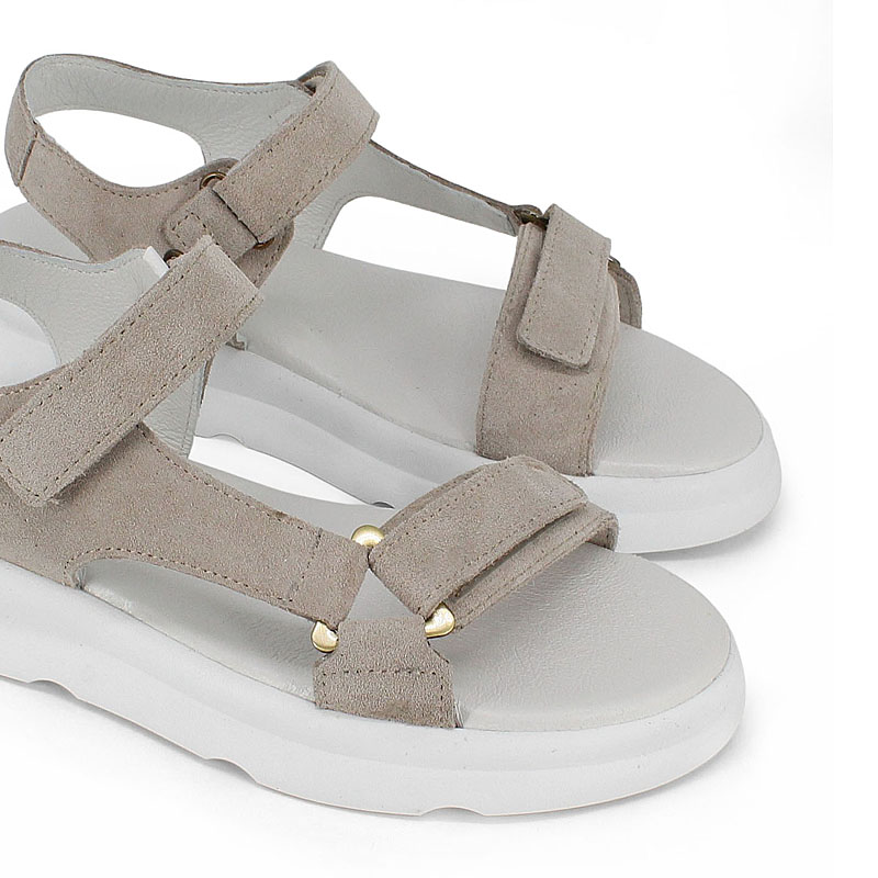 Туфли летние открытые, артикул 2337, цвет св.бежевый купить в интернет-магазине Shoeslel с доставкой по России