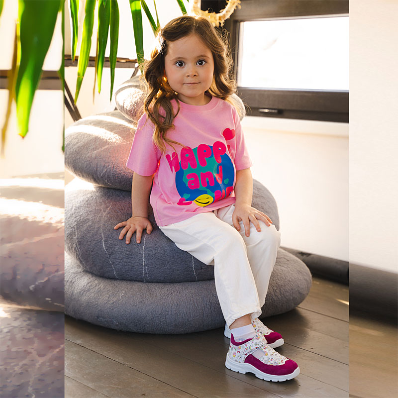 Туфли летние открытые малодетские, артикул 2340, цвет разноцветный купить в интернет-магазине Shoeslel с доставкой по России