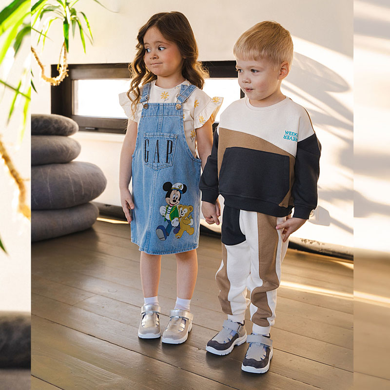 Туфли летние открытые малодетские, артикул 2340, цвет серый купить в интернет-магазине Shoeslel с доставкой по России