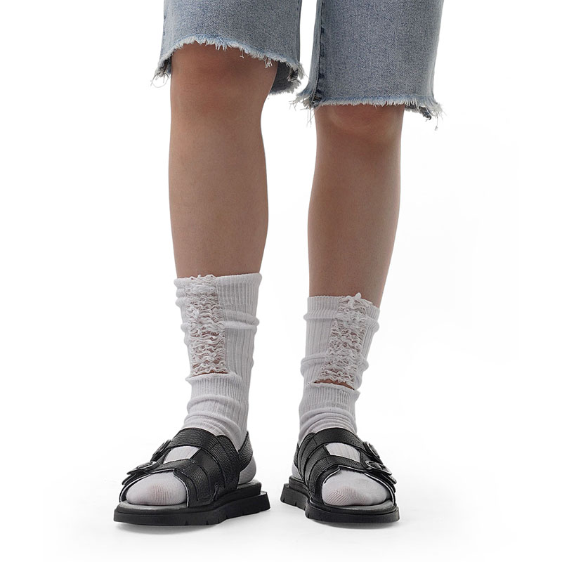 Туфли летние открытые, артикул 2341, цвет черный купить в интернет-магазине Shoeslel с доставкой по России