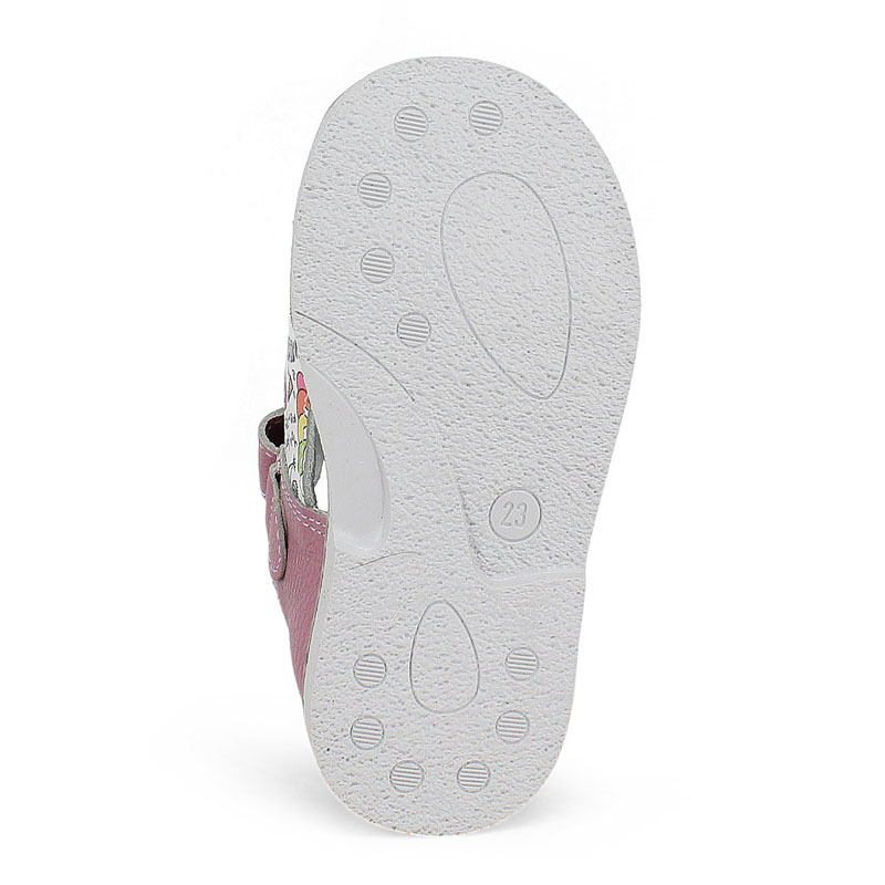 Туфли летние открытые малодетские, артикул 2347, цвет сиреневый купить в интернет-магазине Shoeslel с доставкой по России