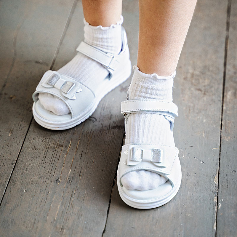 Туфли летние открытые, артикул 2348, цвет белый купить в интернет-магазине Shoeslel с доставкой по России