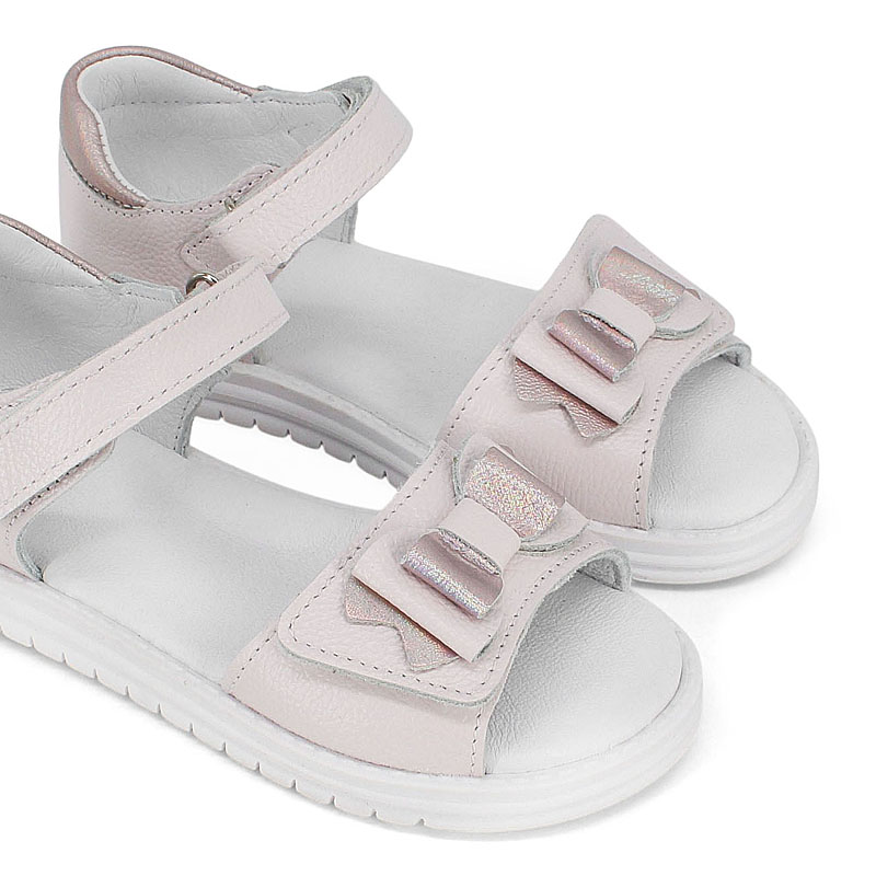 Туфли летние открытые, артикул 2348, цвет св.розовый купить в интернет-магазине Shoeslel с доставкой по России