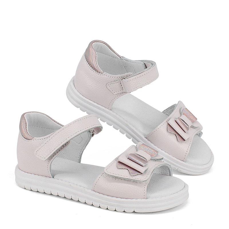 Туфли летние открытые, артикул 2348, цвет св.розовый купить в интернет-магазине Shoeslel с доставкой по России