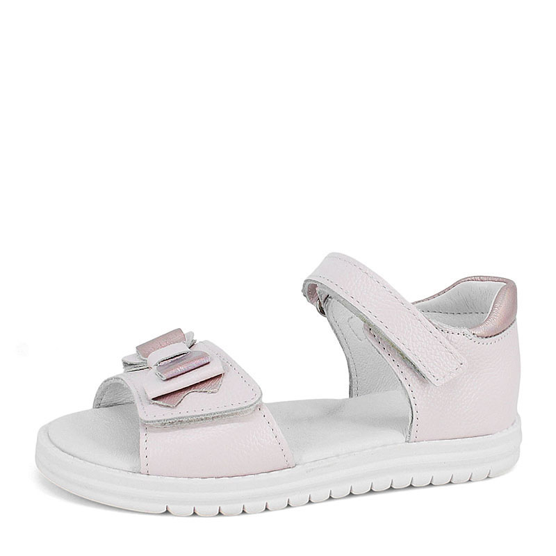 Туфли летние открытые, артикул 2348, цвет св.розовый купить в интернет-магазине Shoeslel с доставкой по России