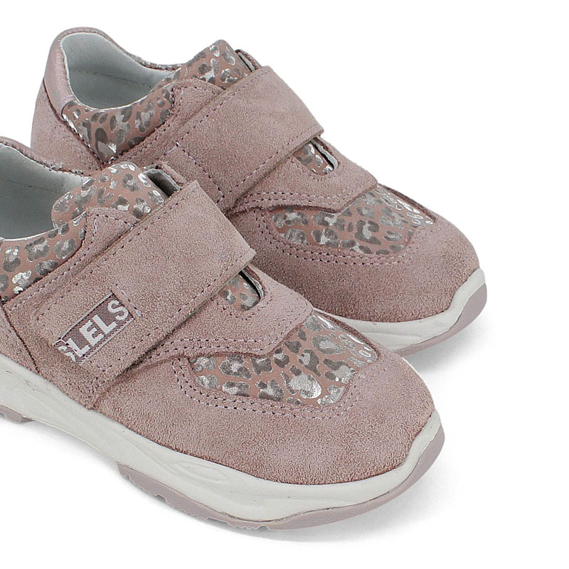 Полуботинки малодетские, артикул 2349, цвет пыльно-розовый купить в интернет-магазине Shoeslel с доставкой по России