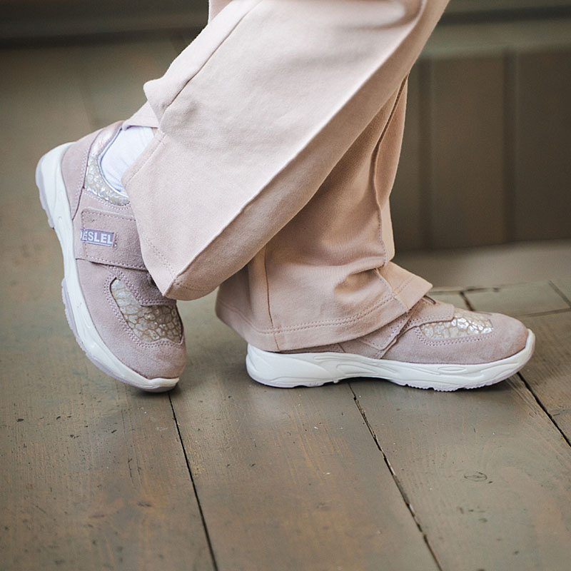 Полуботинки малодетские, артикул 2349, цвет пыльно-розовый купить в интернет-магазине Shoeslel с доставкой по России