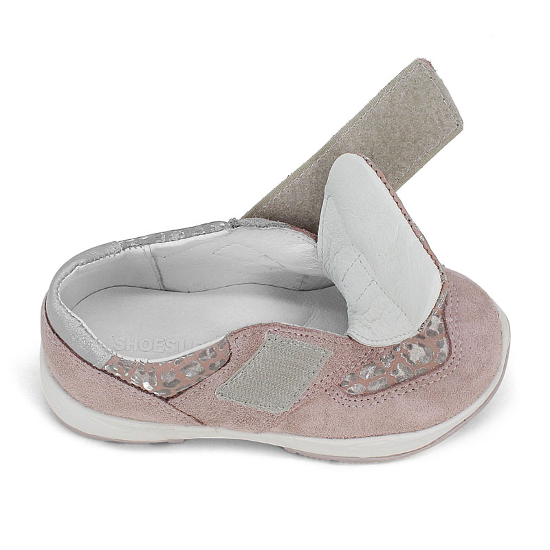 Полуботинки малодетские, артикул 2349, цвет пыльно-розовый купить в интернет-магазине Shoeslel с доставкой по России