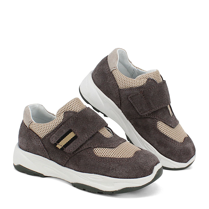 Полуботинки малодетские, артикул 2349, цвет серый купить в интернет-магазине Shoeslel с доставкой по России