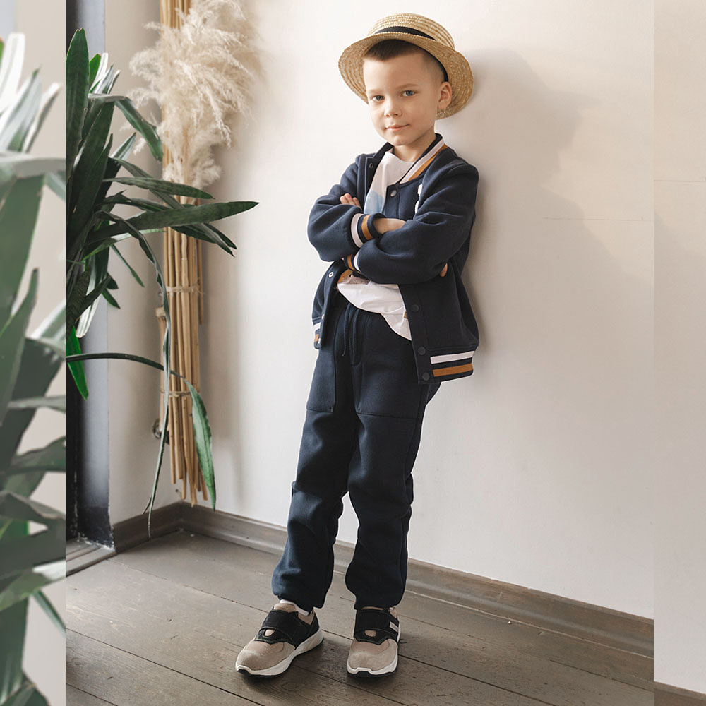 Полуботинки малодетские, артикул 2349, цвет синий купить в интернет-магазине Shoeslel с доставкой по России