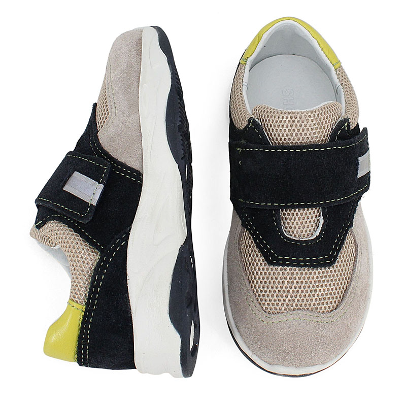 Полуботинки малодетские, артикул 2349, цвет синий купить в интернет-магазине Shoeslel с доставкой по России