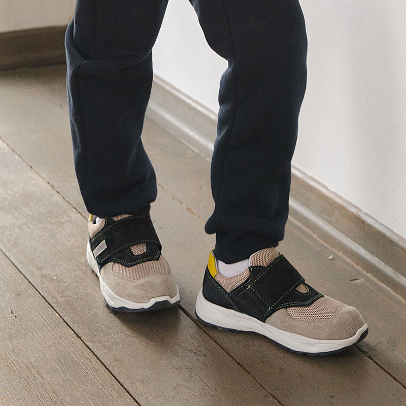 Полуботинки малодетские, артикул 2349, цвет синий купить в интернет-магазине Shoeslel с доставкой по России