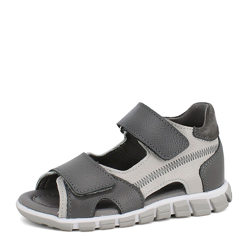 Туфли летние открытые, артикул 2351, цвет серый купить в интернет-магазине Shoeslel с доставкой по России