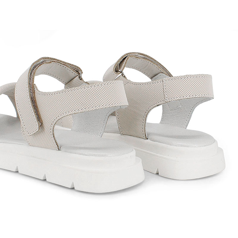 Туфли летние открытые, артикул 2355, цвет бежевый купить в интернет-магазине Shoeslel с доставкой по России