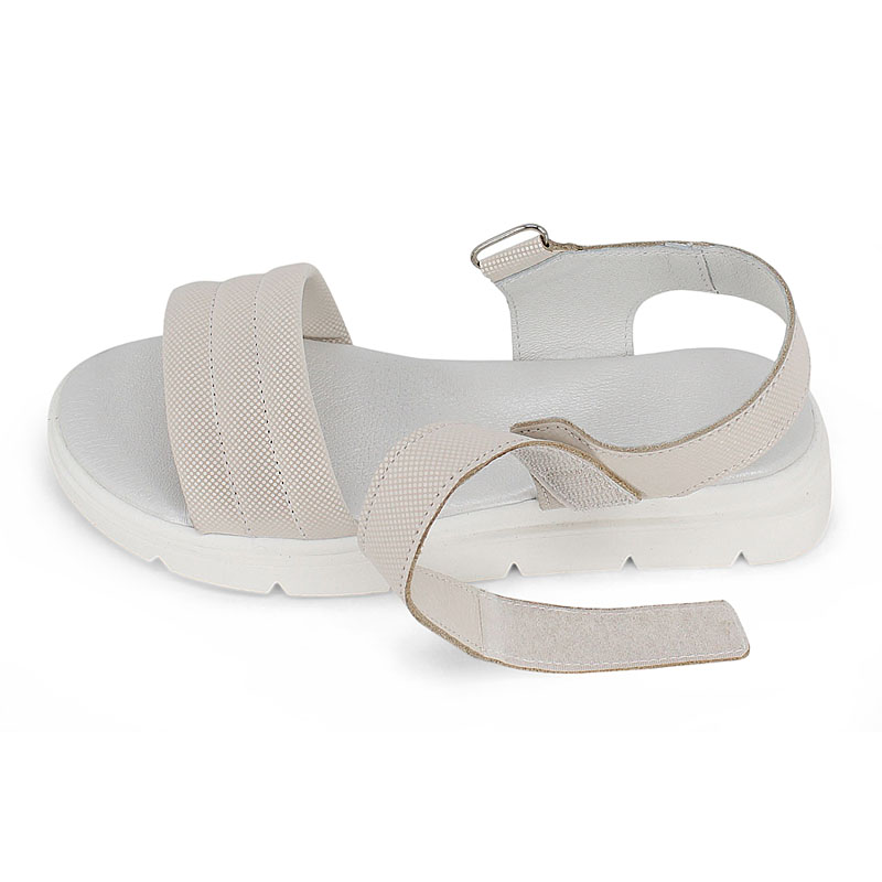 Туфли летние открытые, артикул 2355, цвет бежевый купить в интернет-магазине Shoeslel с доставкой по России