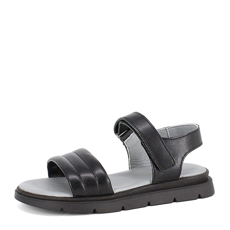 Туфли летние открытые, артикул 2355, цвет черный купить в интернет-магазине Shoeslel с доставкой по России