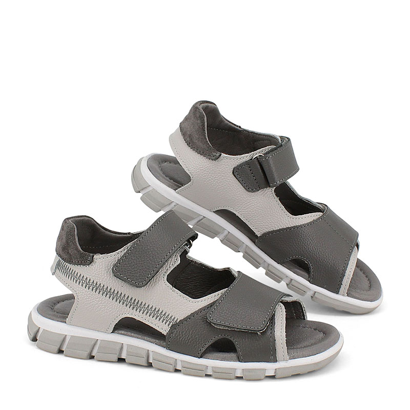 Туфли летние открытые, артикул 2356, цвет серый купить в интернет-магазине Shoeslel с доставкой по России