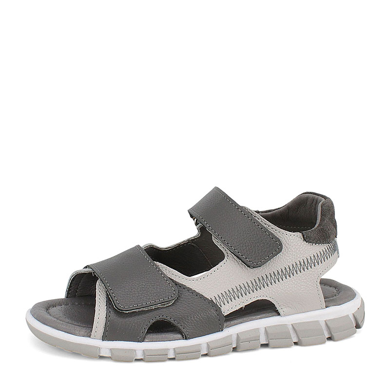 Туфли летние открытые, артикул 2356, цвет серый купить в интернет-магазине Shoeslel с доставкой по России