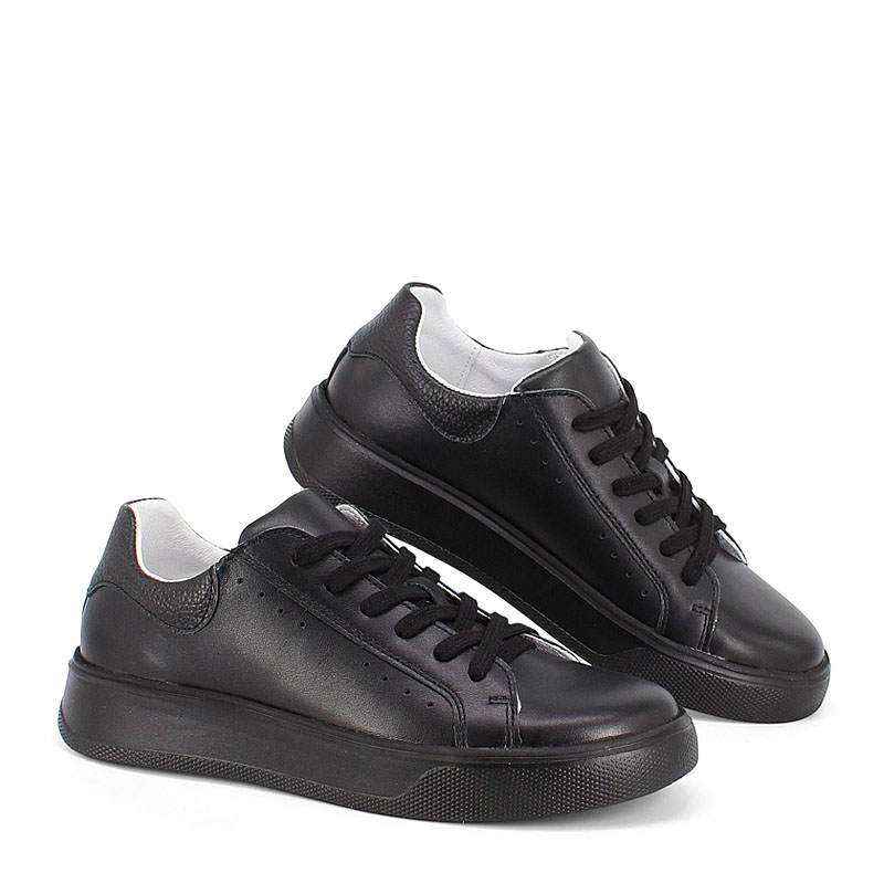 Полуботинки, артикул 2374, цвет черный купить в интернет-магазине Shoeslel с доставкой по России