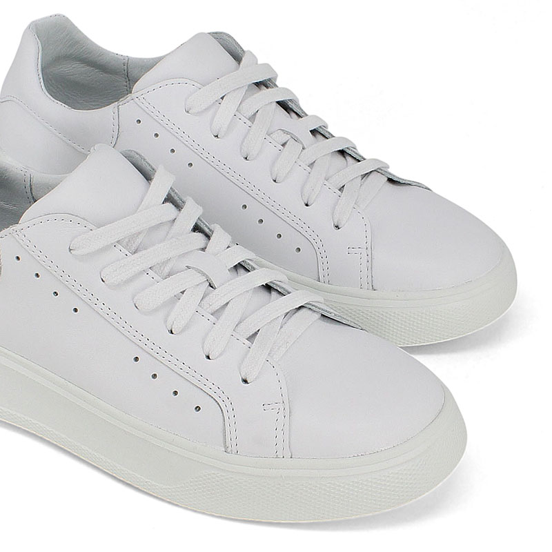 Полуботинки, артикул 2374, цвет белый купить в интернет-магазине Shoeslel с доставкой по России