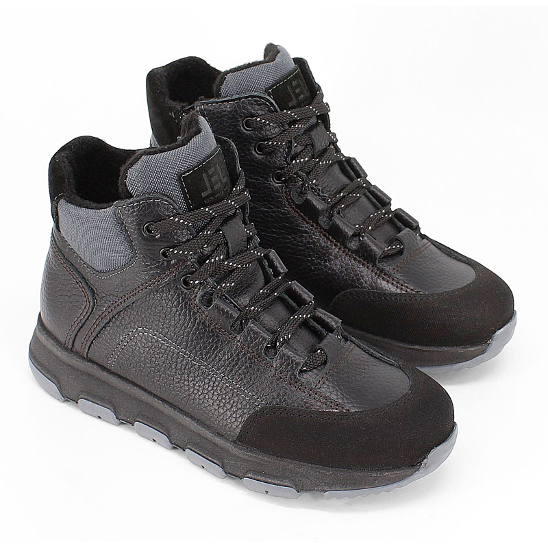 Ботинки, артикул 2382, цвет черный купить в интернет-магазине Shoeslel с доставкой по России