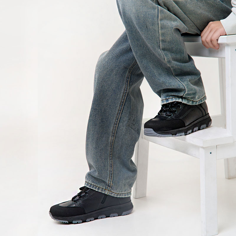 Ботинки, артикул 2382, цвет черный купить в интернет-магазине Shoeslel с доставкой по России