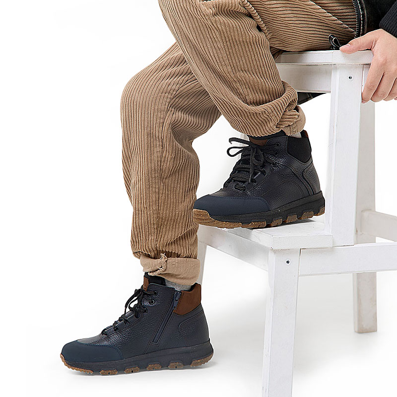 Ботинки, артикул 2382, цвет синий купить в интернет-магазине Shoeslel с доставкой по России