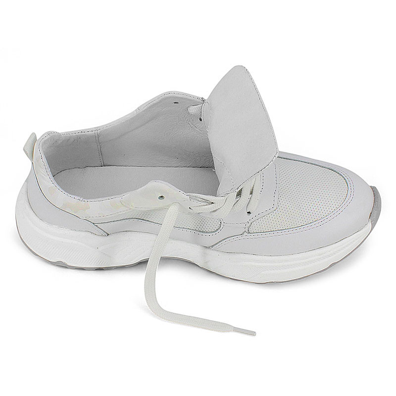 Полуботинки, артикул 2387, цвет белый купить в интернет-магазине Shoeslel с доставкой по России