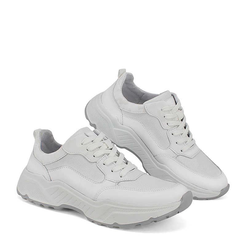 Полуботинки, артикул 2387, цвет белый купить в интернет-магазине Shoeslel с доставкой по России