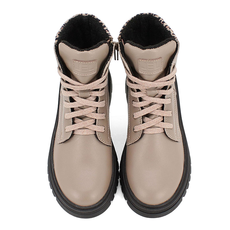 Ботинки, артикул 2391, цвет бежевый купить в интернет-магазине Shoeslel с доставкой по России