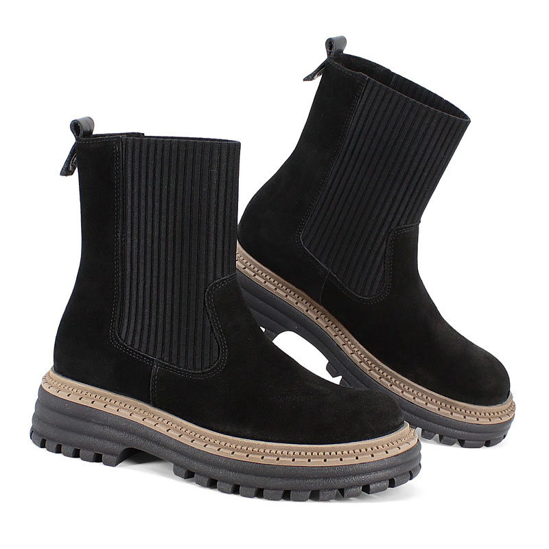 Полусапоги, артикул 2394, цвет черный купить в интернет-магазине Shoeslel с доставкой по России