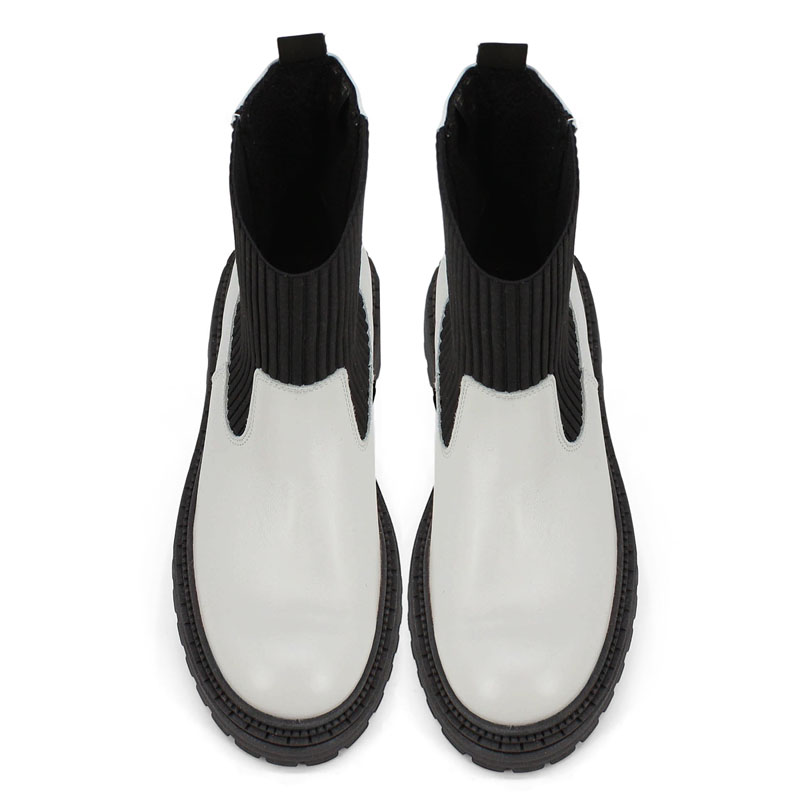 Полусапоги, артикул 2394, цвет светло-серый купить в интернет-магазине Shoeslel с доставкой по России