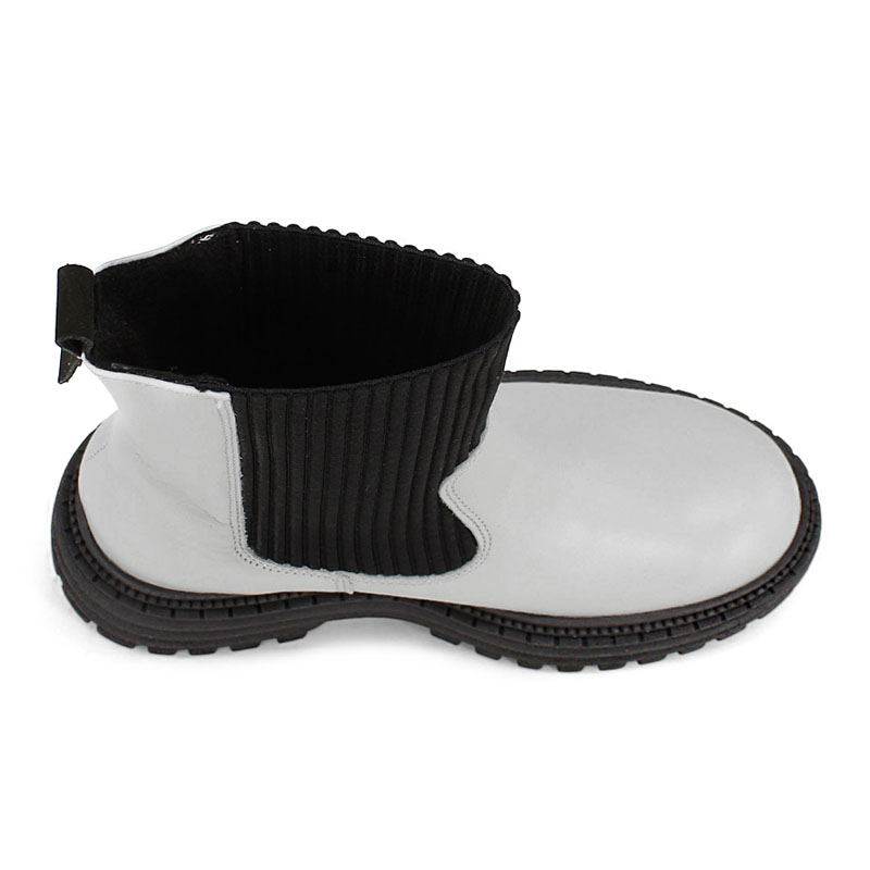 Полусапоги, артикул 2394, цвет светло-серый купить в интернет-магазине Shoeslel с доставкой по России