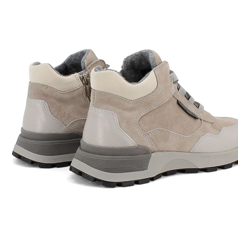 Ботинки, артикул 2398, цвет светло-серый купить в интернет-магазине Shoeslel с доставкой по России