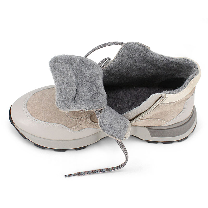 Ботинки, артикул 2398, цвет светло-серый купить в интернет-магазине Shoeslel с доставкой по России