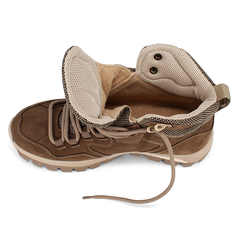 Ботинки, артикул 2401, цвет бежевый купить в интернет-магазине Shoeslel с доставкой по России