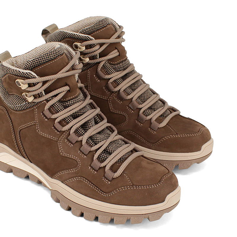 Ботинки, артикул 2401, цвет бежевый купить в интернет-магазине Shoeslel с доставкой по России